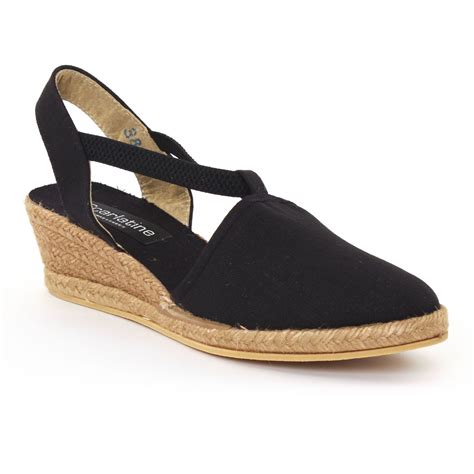 Espadrilles de marque Noir pour femme 